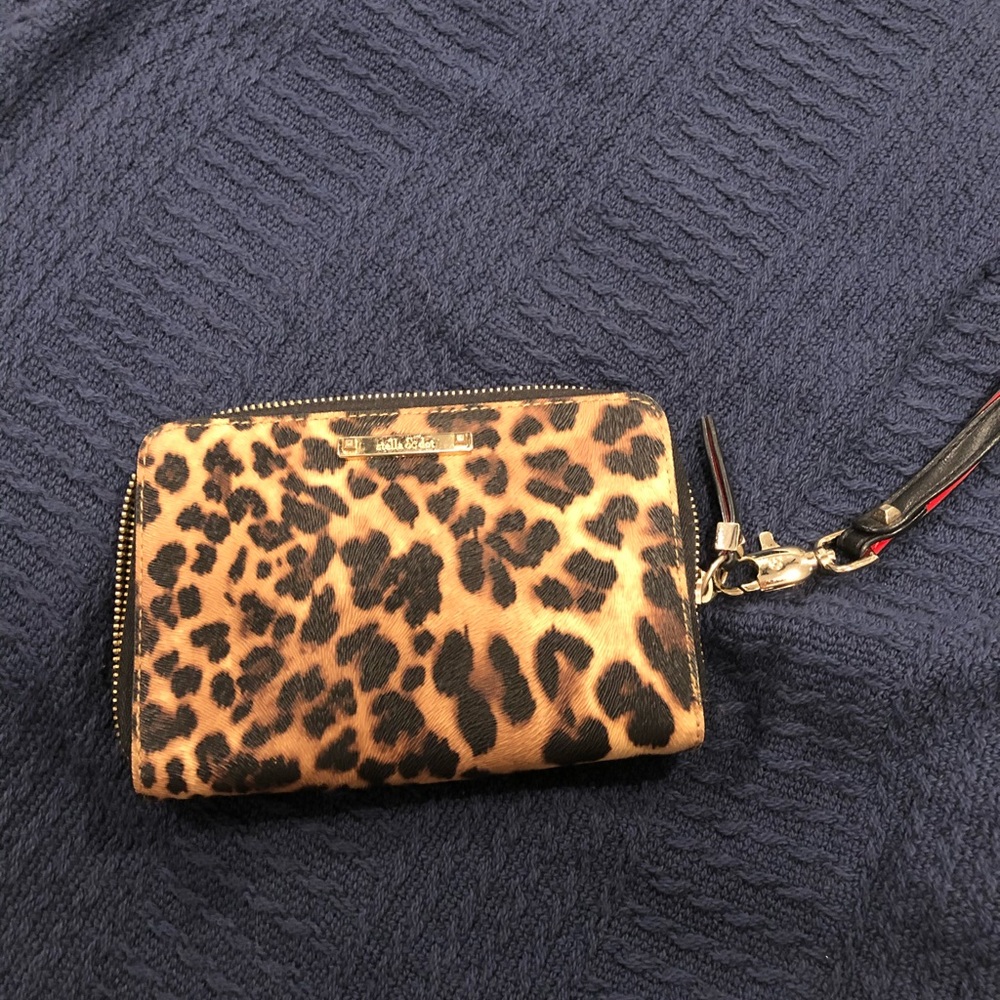 Stella & Dot Leopard Wristlet